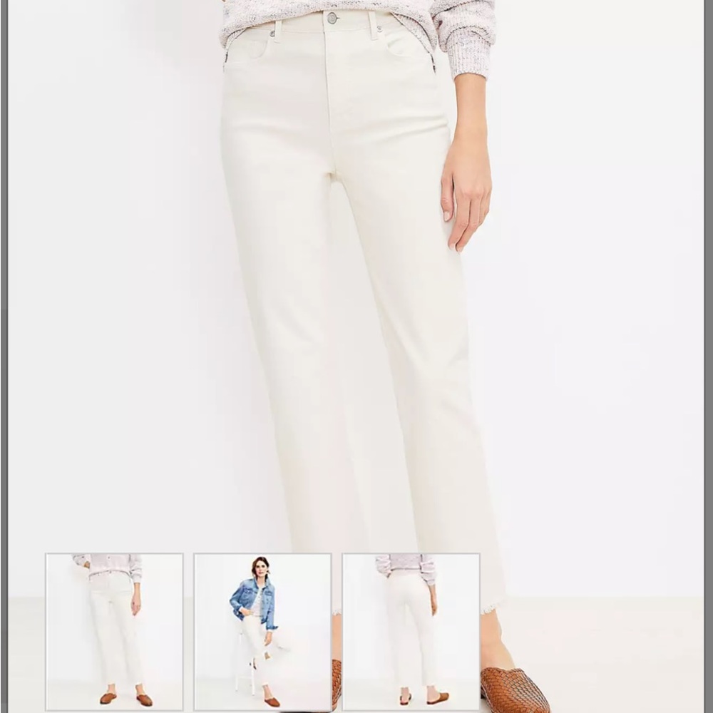 Straight crop vintage inspired Jeans